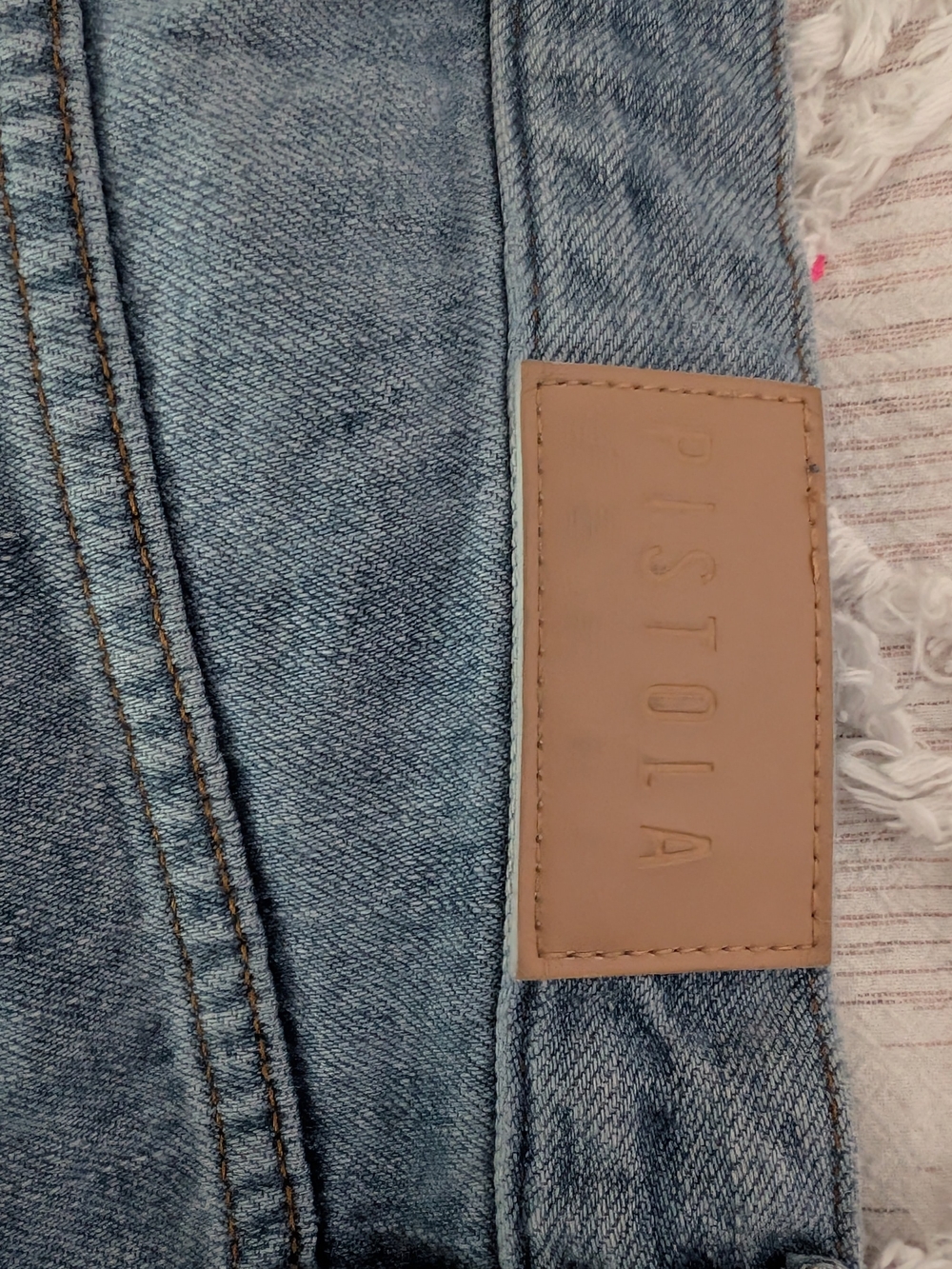 Pistola Light Blue Wide-Leg Jeans - Picture 6 of 10